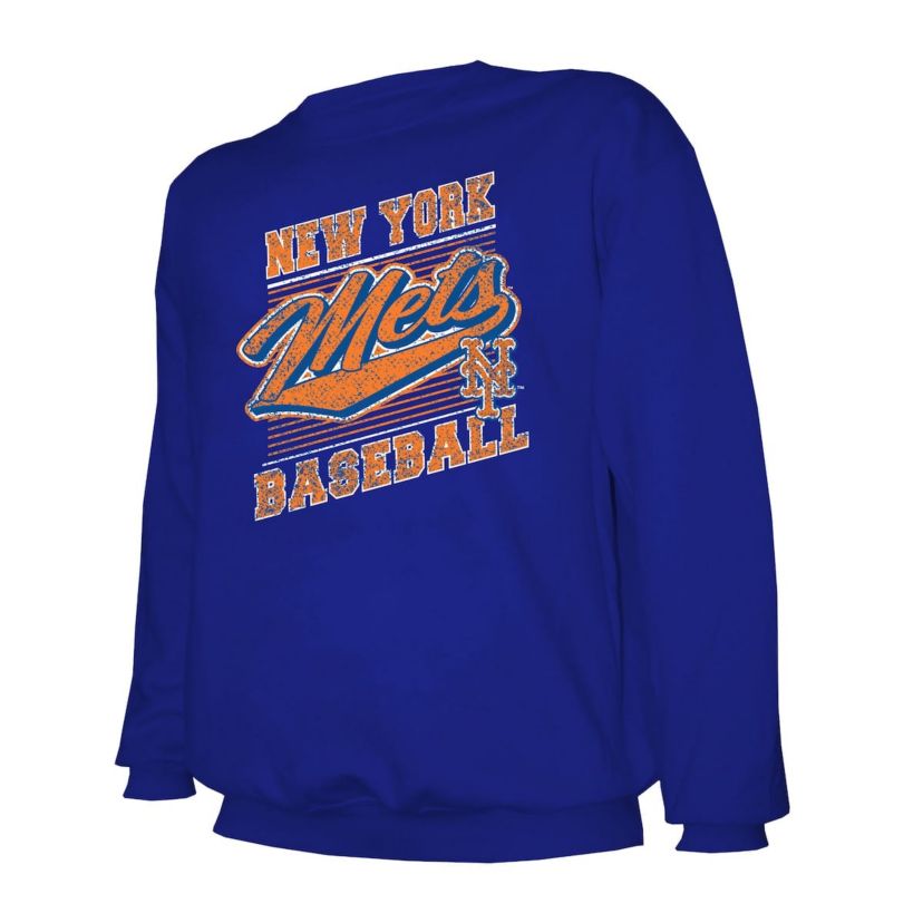 MLB New York Mets Pullover Sweatshirt