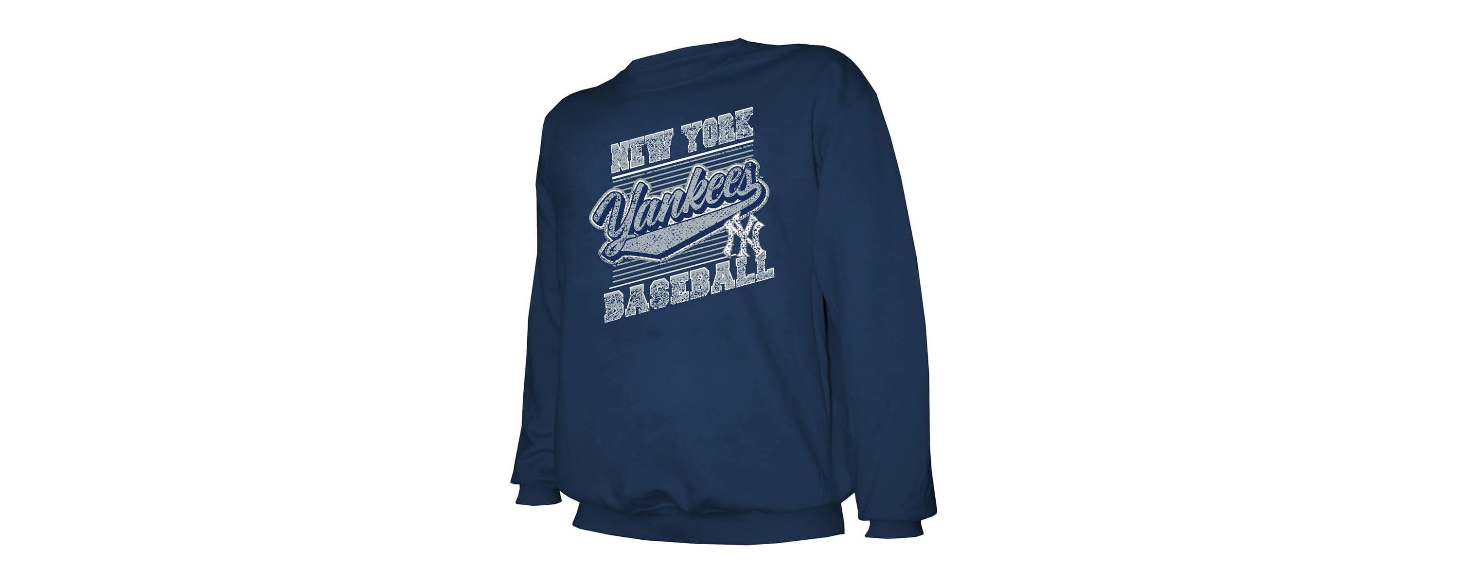 MLB New York Yankees Lightweight Crew Sweatshirt