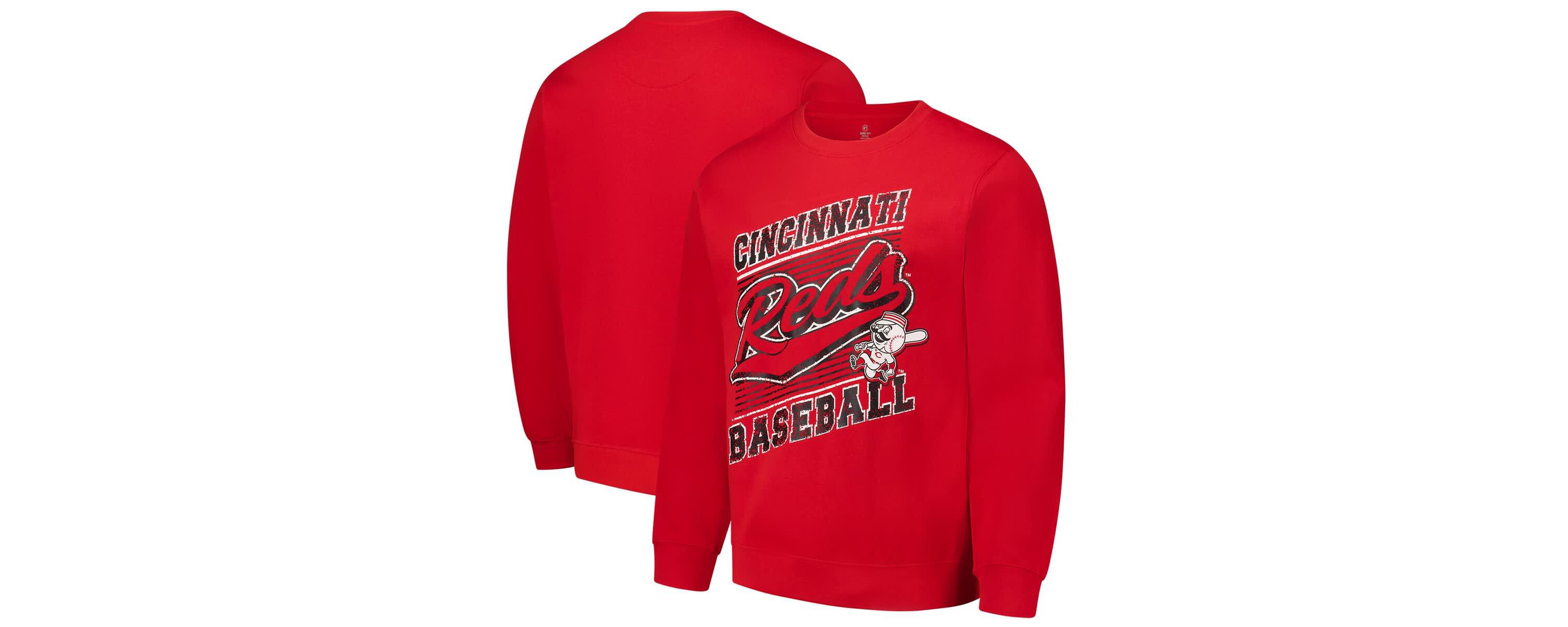 MLB Cincinnati Reds Pullover Sweatshirt