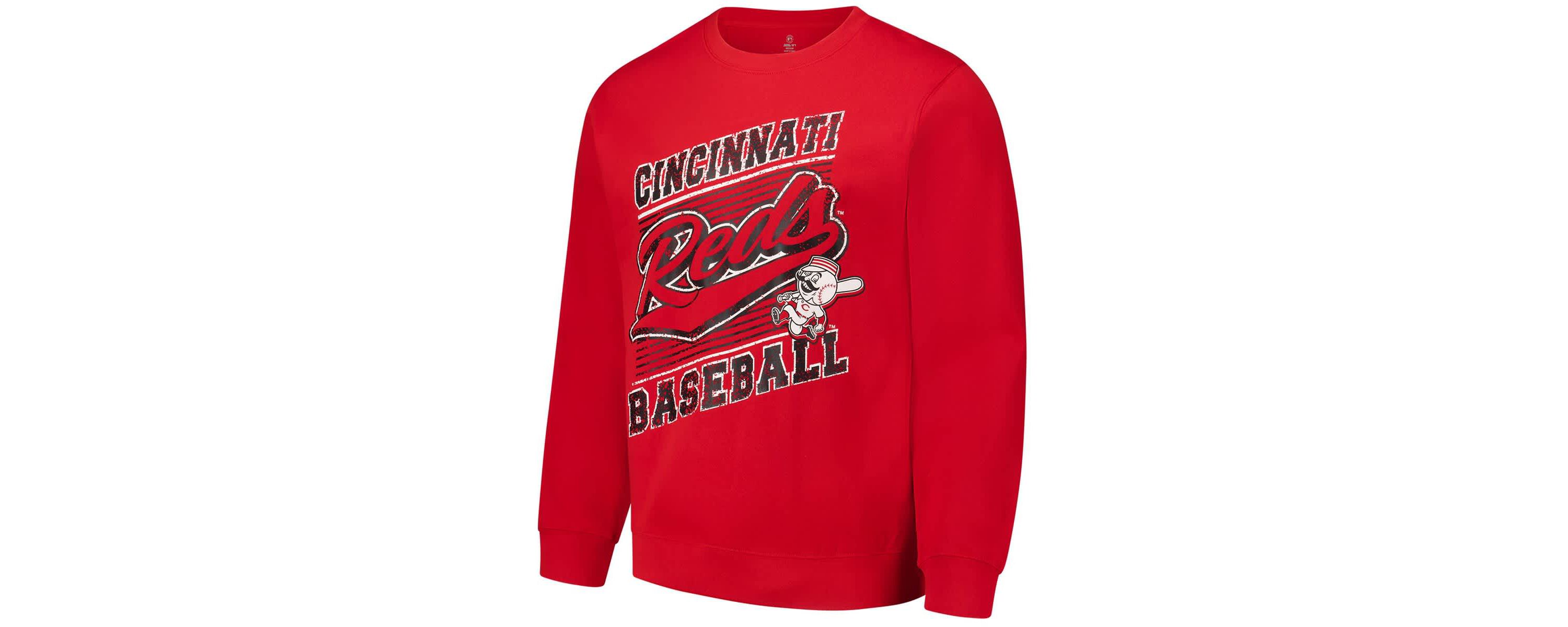 MLB Cincinnati Reds Pullover Sweatshirt