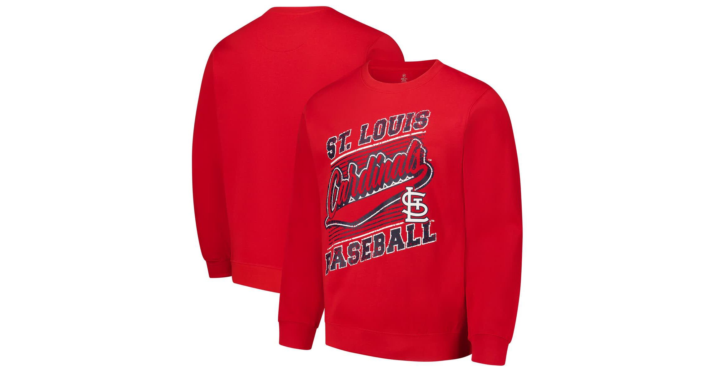 MLB St. Louis Cardinals Lightweight Crew Sweatshirt