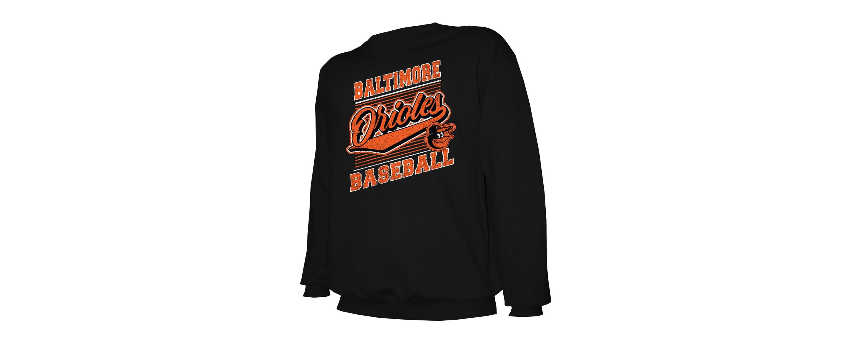 MLB Baltimore Orioles Lightweight Crew Sweatshirt