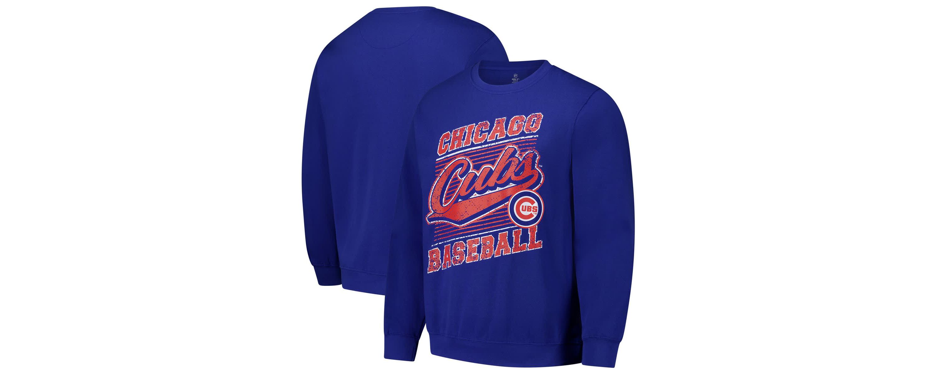 MLB Chicago Cubs Lightweight Crew Sweatshirt
