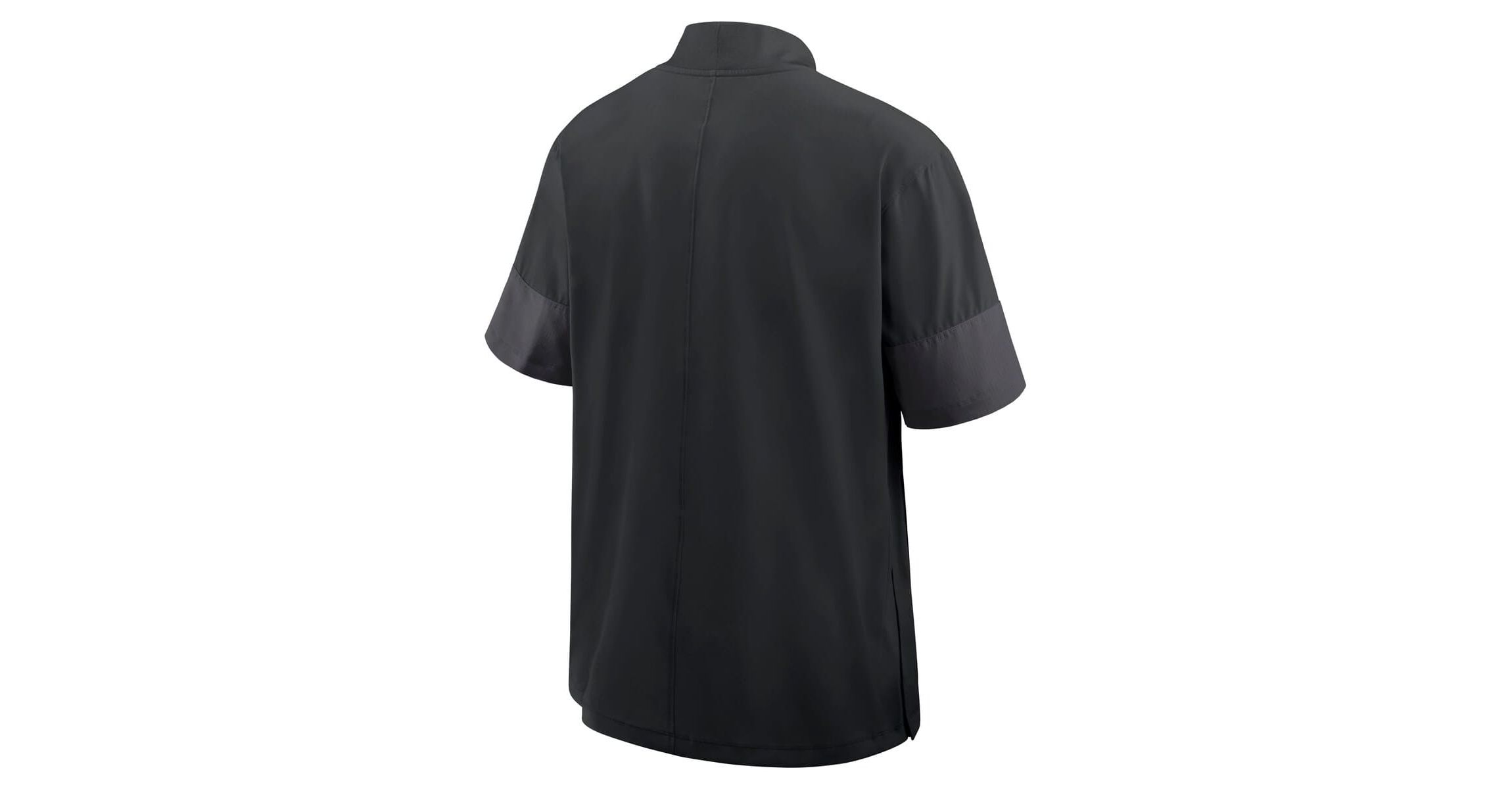 NCAA Nike Ohio State Buckeyes 2025 Sideline Short Sleeve Quarter-Zip Coach Jacket