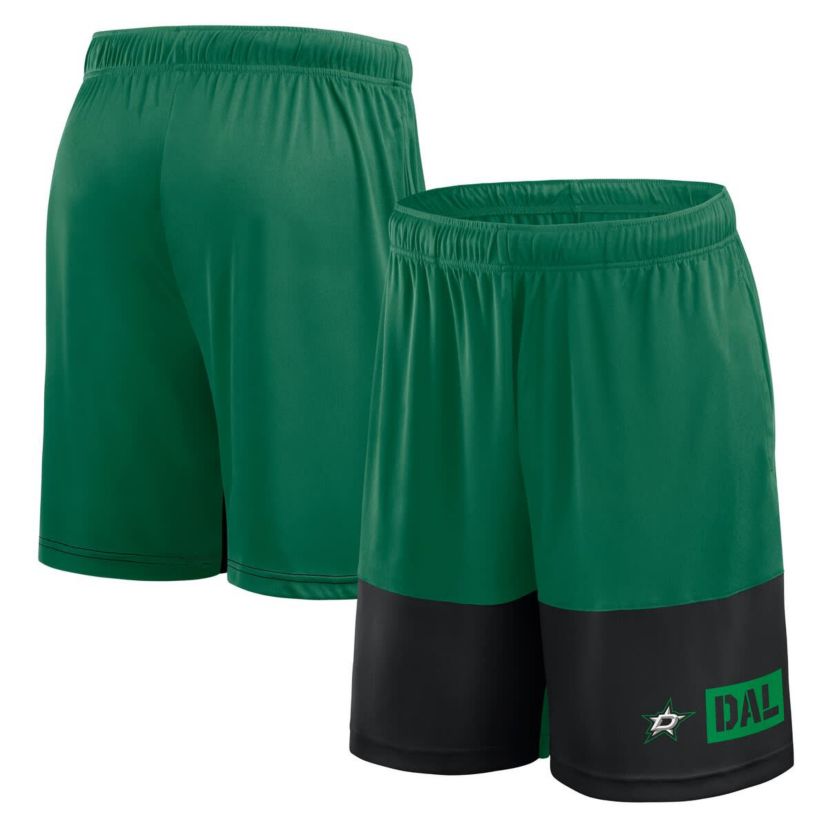 NHL Logo Athletic Kelly Dallas Stars Best of the Best Shorts