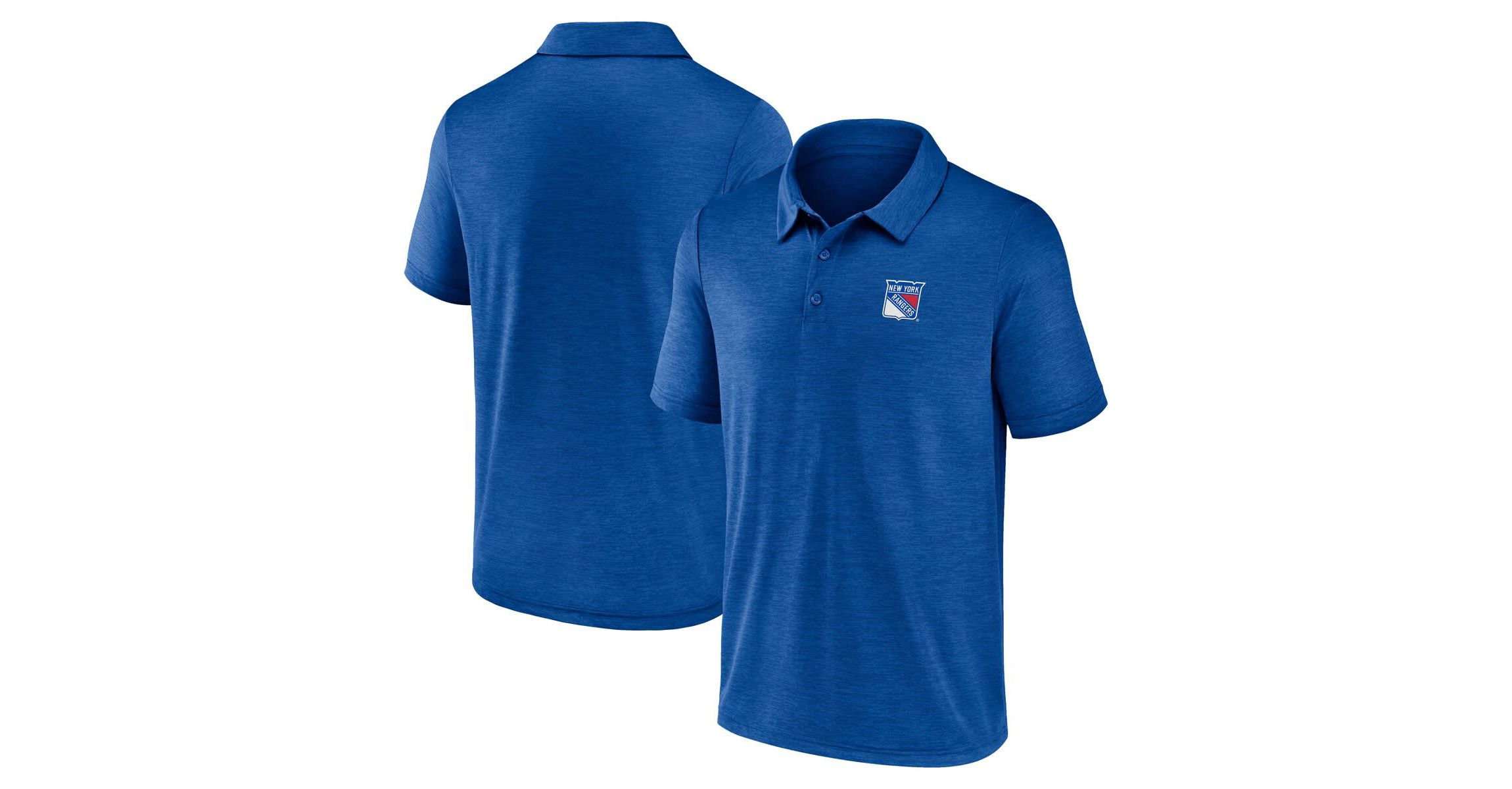 NHL Logo Athletic New York Rangers Unstoppable Polo