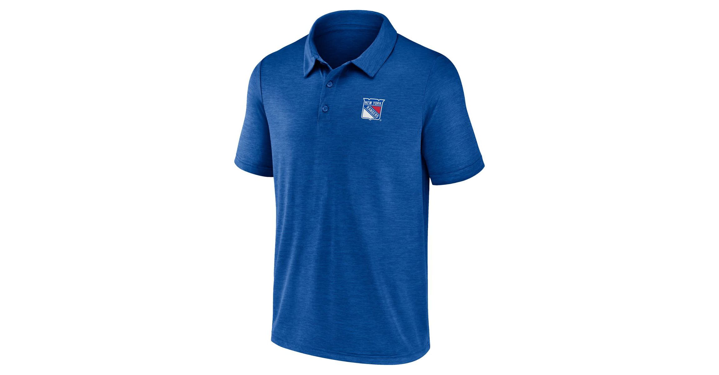 NHL Logo Athletic New York Rangers Unstoppable Polo
