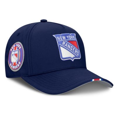 Mens NHL Fanatics New York Rangers 2025 NHL Draft Authentic Pro OnStage Podium AFrame Adjustable Hat