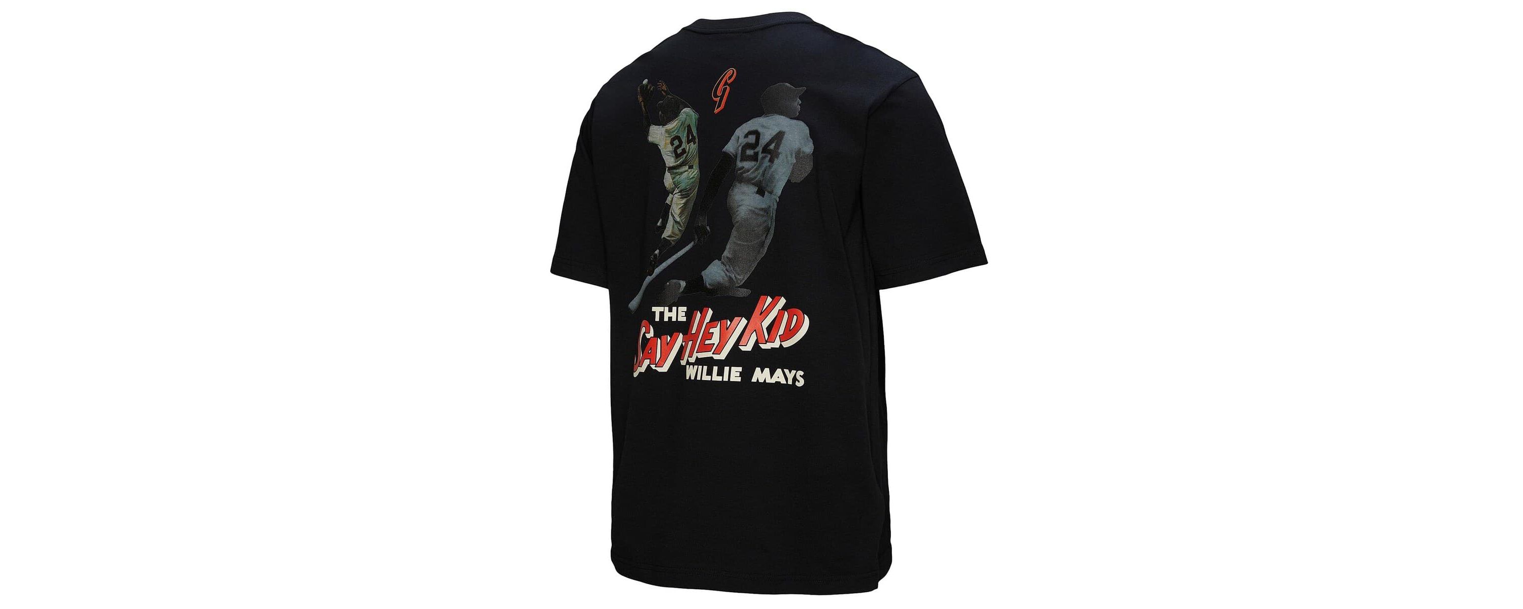 MLB Willie Mays San Francisco Giants Legends Collection Vintage Logo T-Shirt