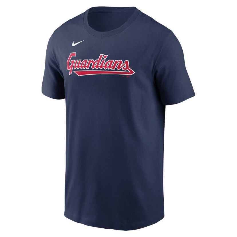 MLB Nike Jose Ramirez Cleveland Guardians Fuse Name & Number T-Shirt