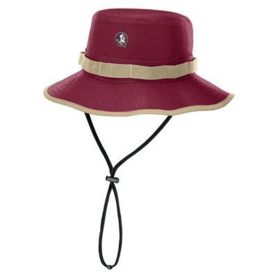 Men's NCAA Nike Florida State Seminoles 2025 Sideline Apex Boonie Performance Bucket Hat, Medium