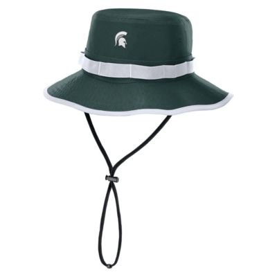 Men's NCAA Nike Michigan State Spartans 2025 Sideline Apex Boonie Performance Bucket Hat, Green, Small
