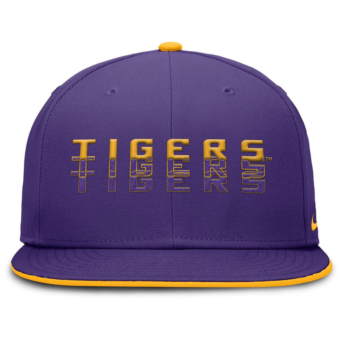 NCAA Nike LSU Tigers True Primetime Performance Fitted Hat
