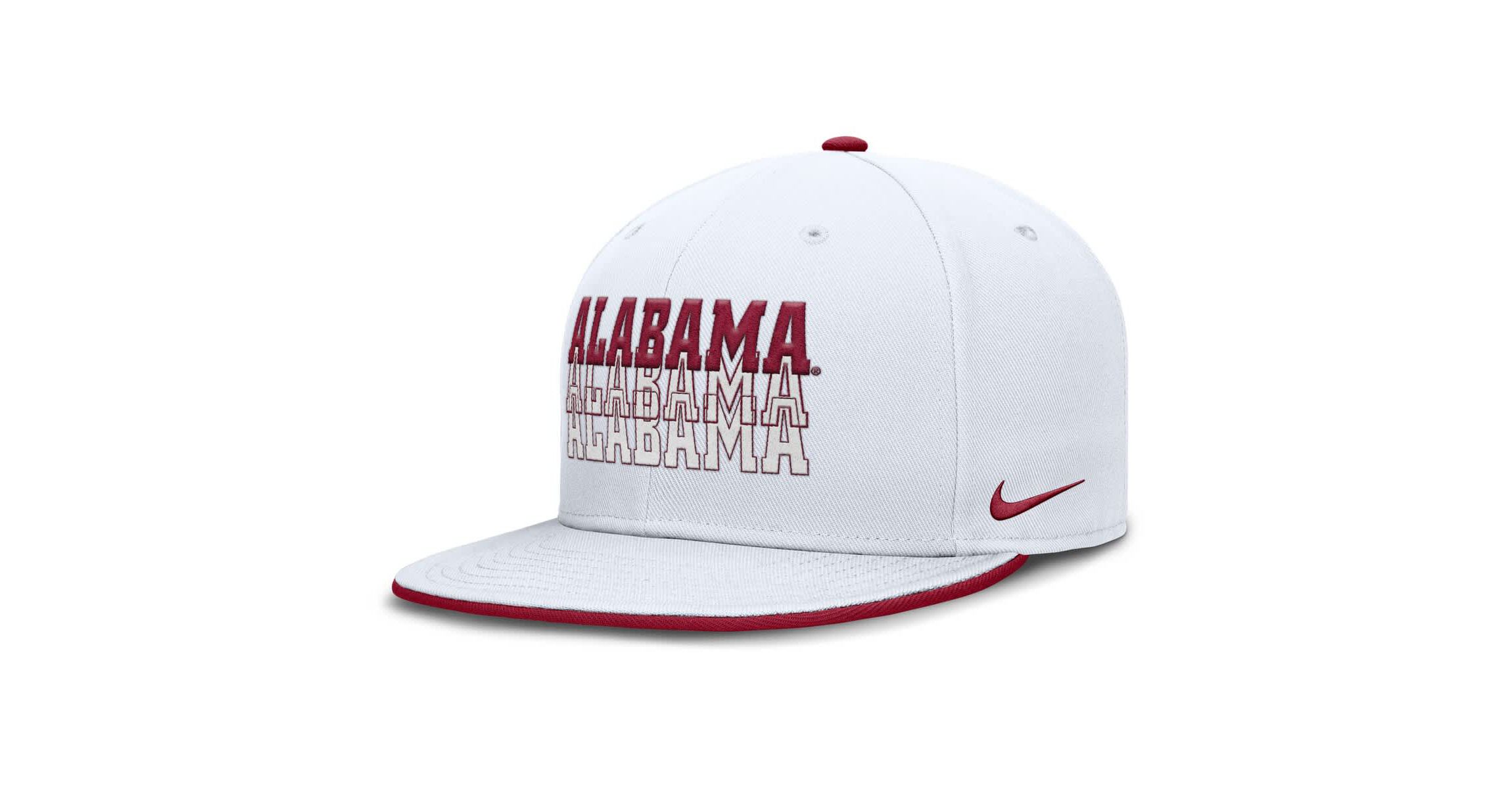 Alabama Crimson Tide NCAA Nike Alabama Tide True Primetime Performance Fitted Hat