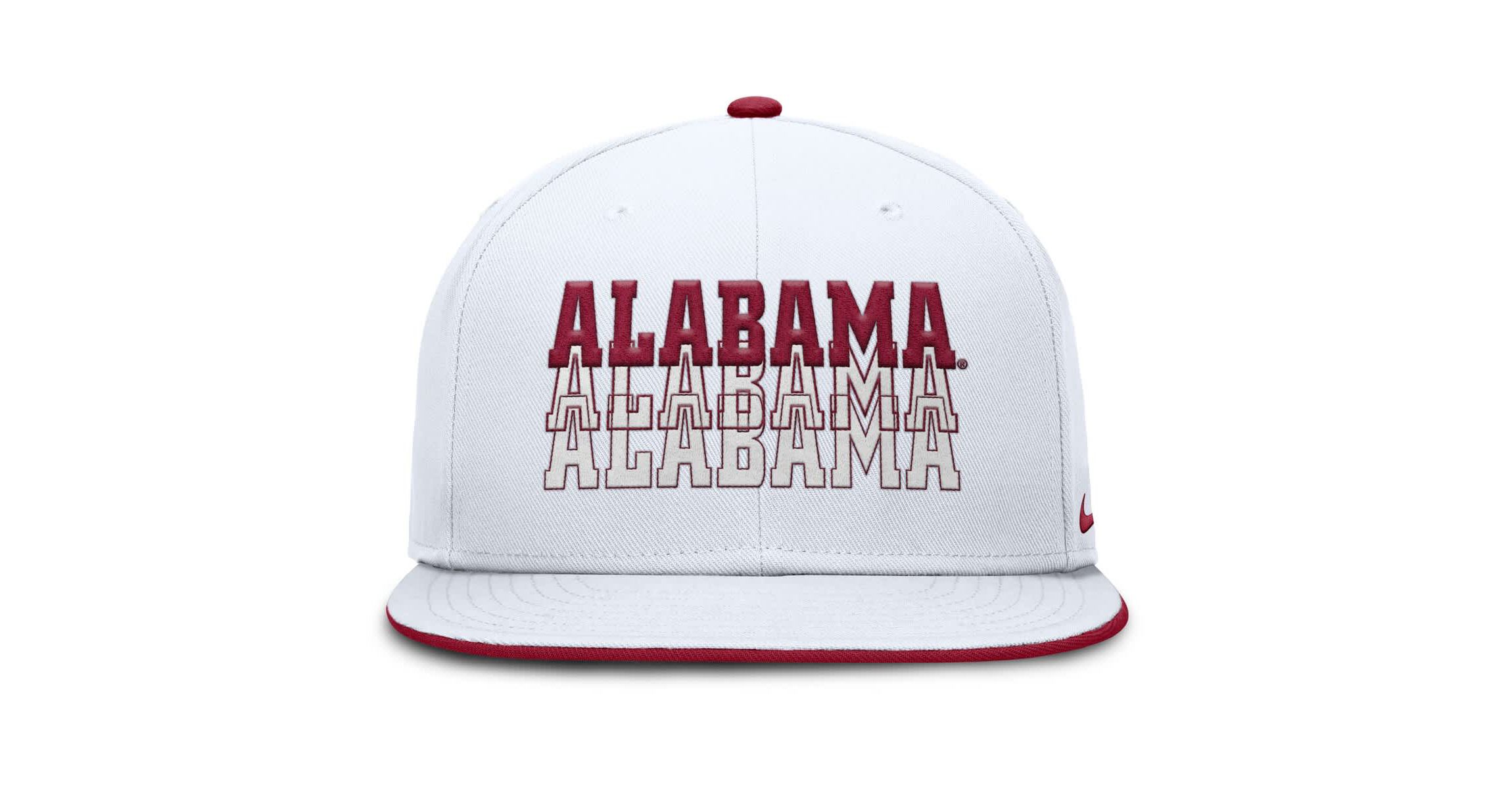Alabama Crimson Tide NCAA Nike Alabama Tide True Primetime Performance Fitted Hat
