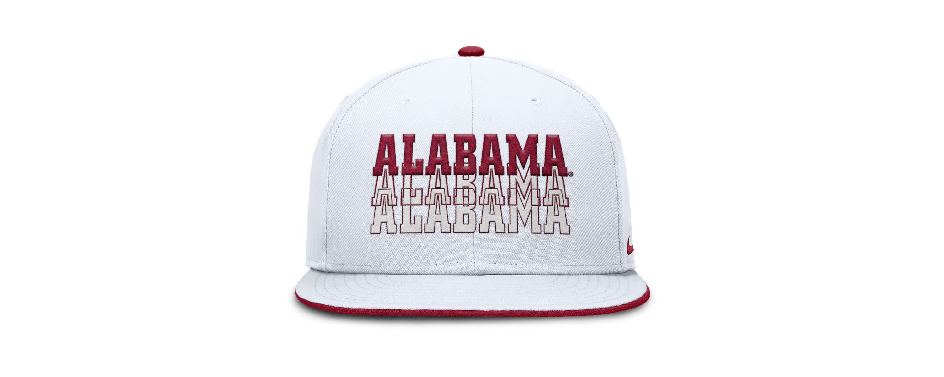Alabama Crimson Tide NCAA Nike Alabama Tide True Primetime Performance Fitted Hat