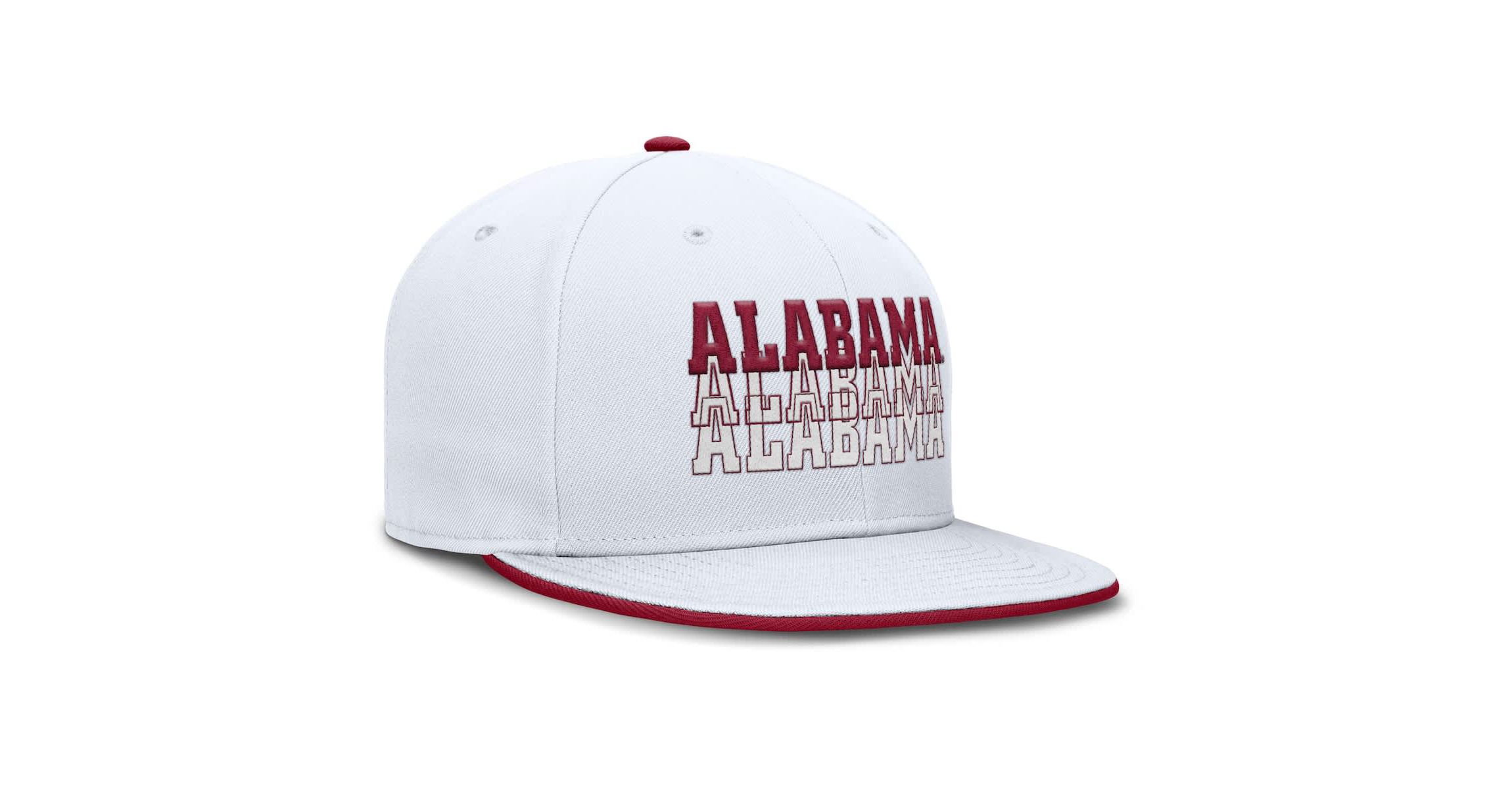 Alabama Crimson Tide NCAA Nike Alabama Tide True Primetime Performance Fitted Hat