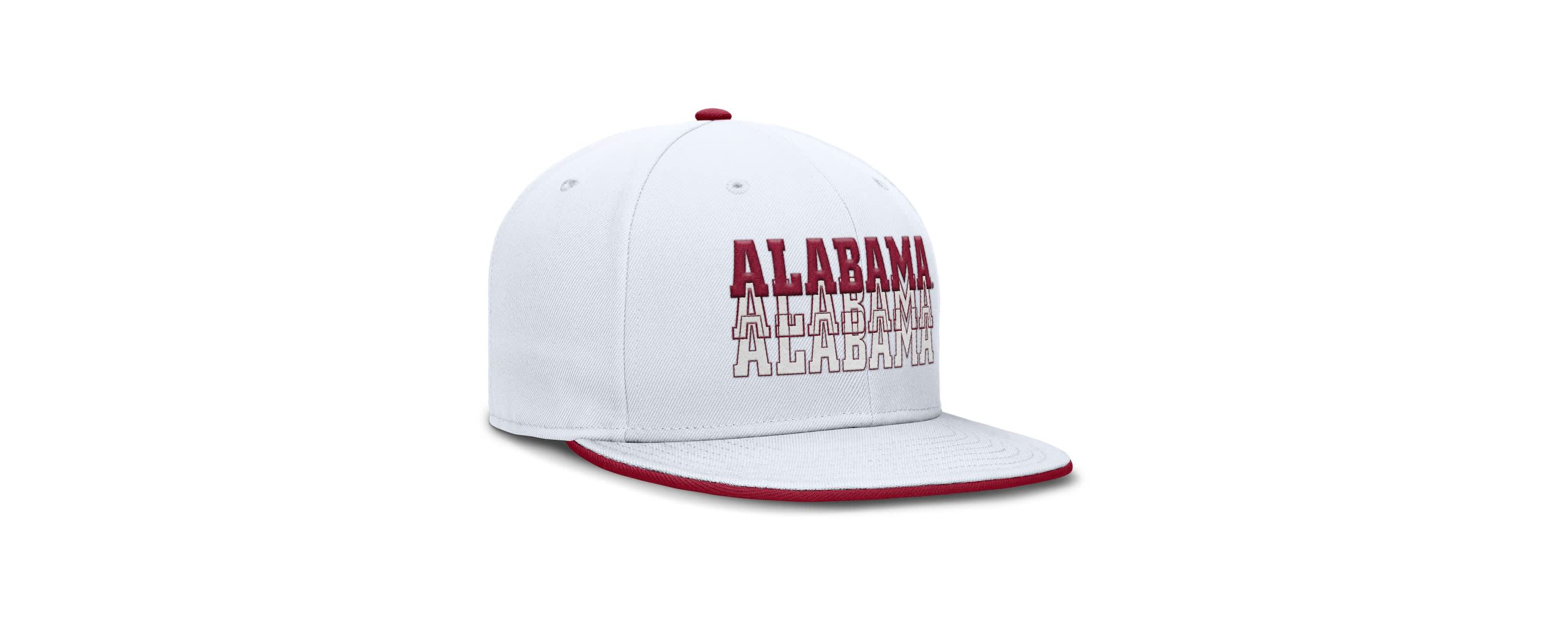 Alabama Crimson Tide NCAA Nike Alabama Tide True Primetime Performance Fitted Hat