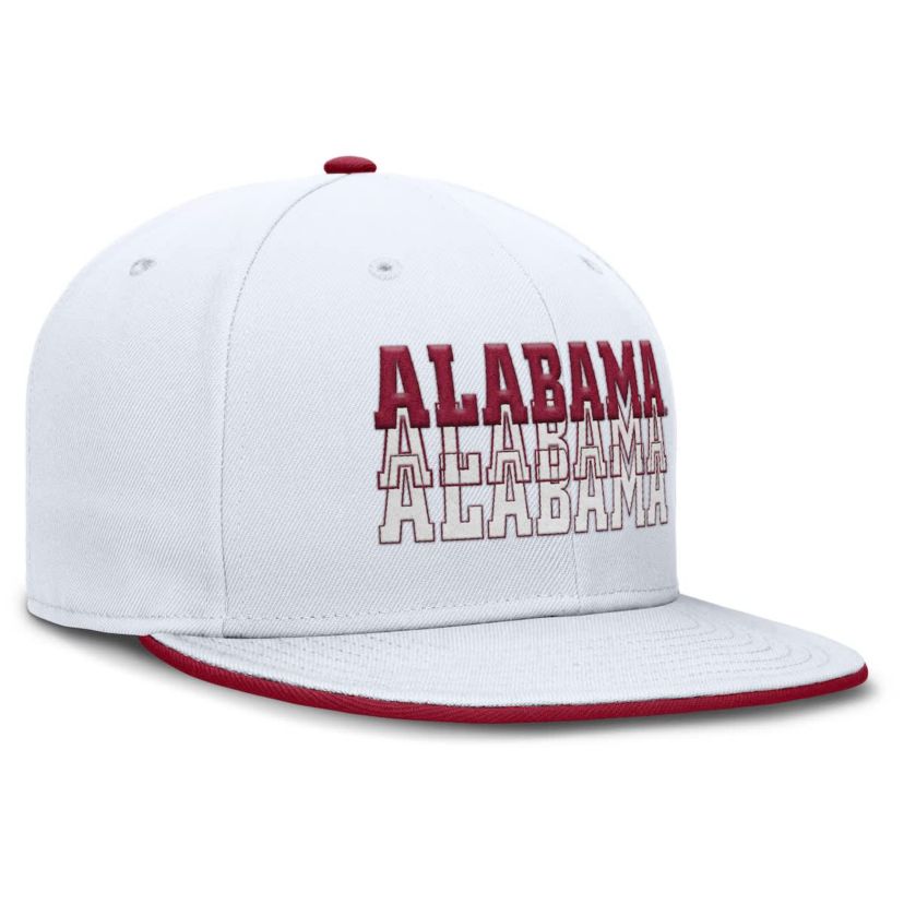 Alabama Crimson Tide NCAA Nike Alabama Tide True Primetime Performance Fitted Hat