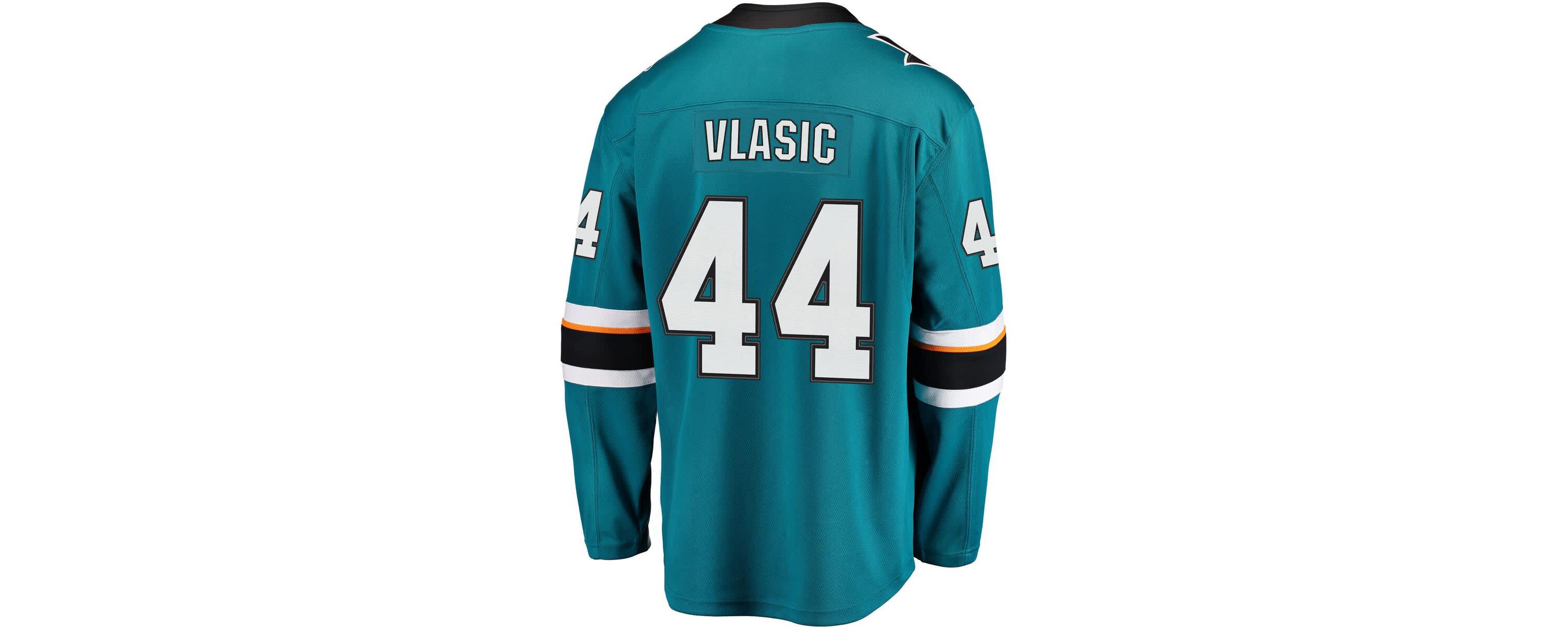 NHL Fanatics Marc-Edouard Vlasic San Jose Sharks Breakaway Jersey