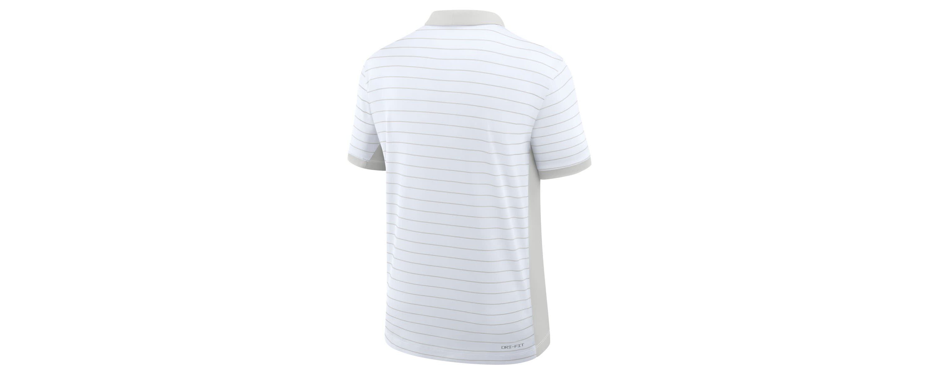 NCAA Nike Ohio State Buckeyes 2025 Early Season Coaches Sideline Victory Stripe Dri-FIT Polo