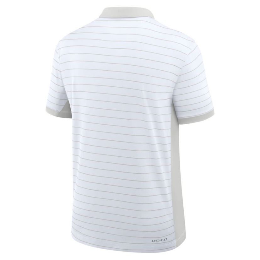 NCAA Nike Ohio State Buckeyes 2025 Early Season Coaches Sideline Victory Stripe Dri-FIT Polo