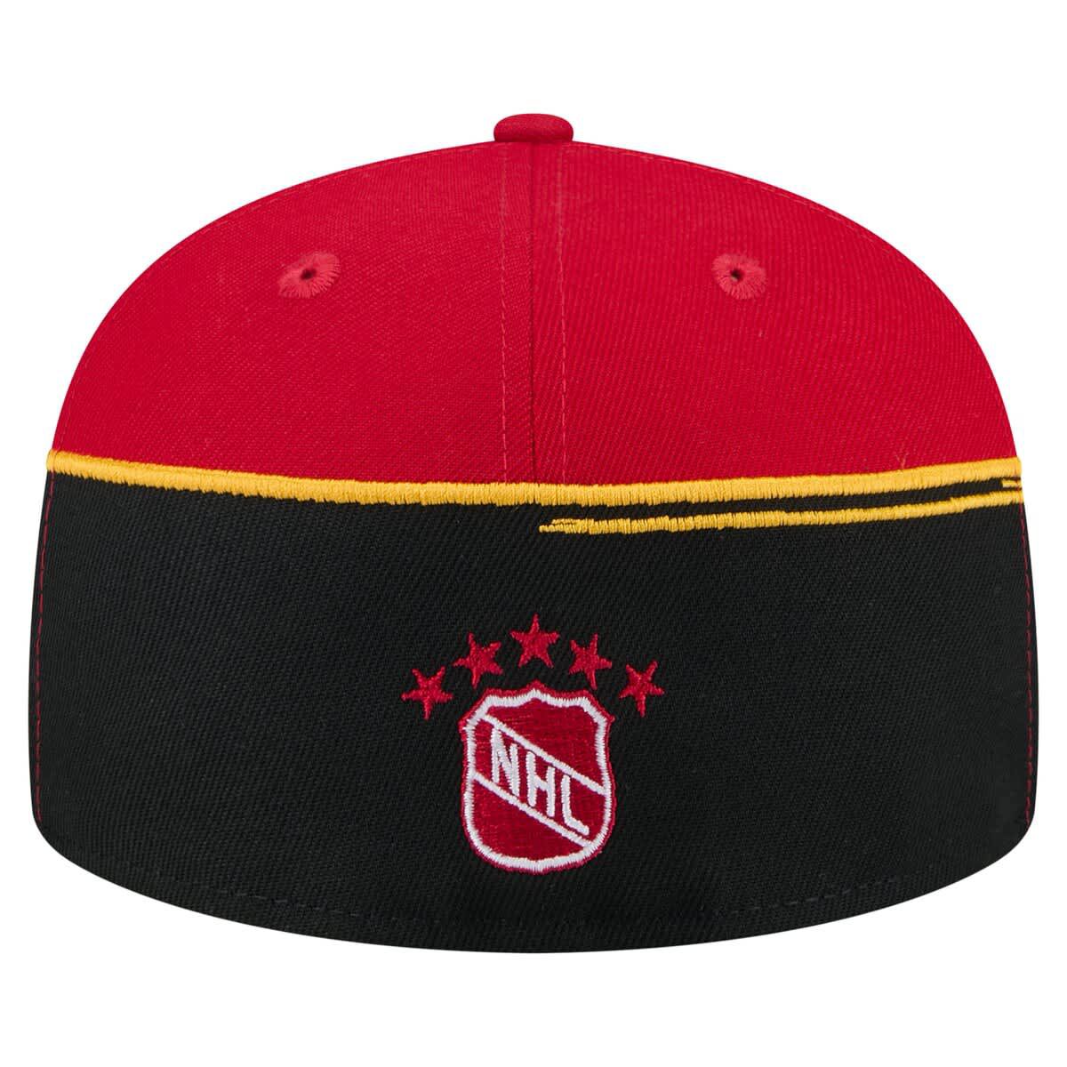 NHL Black/Red Chicago Blackhawks Vintage Color Dip 59FIFTY Fitted Hat