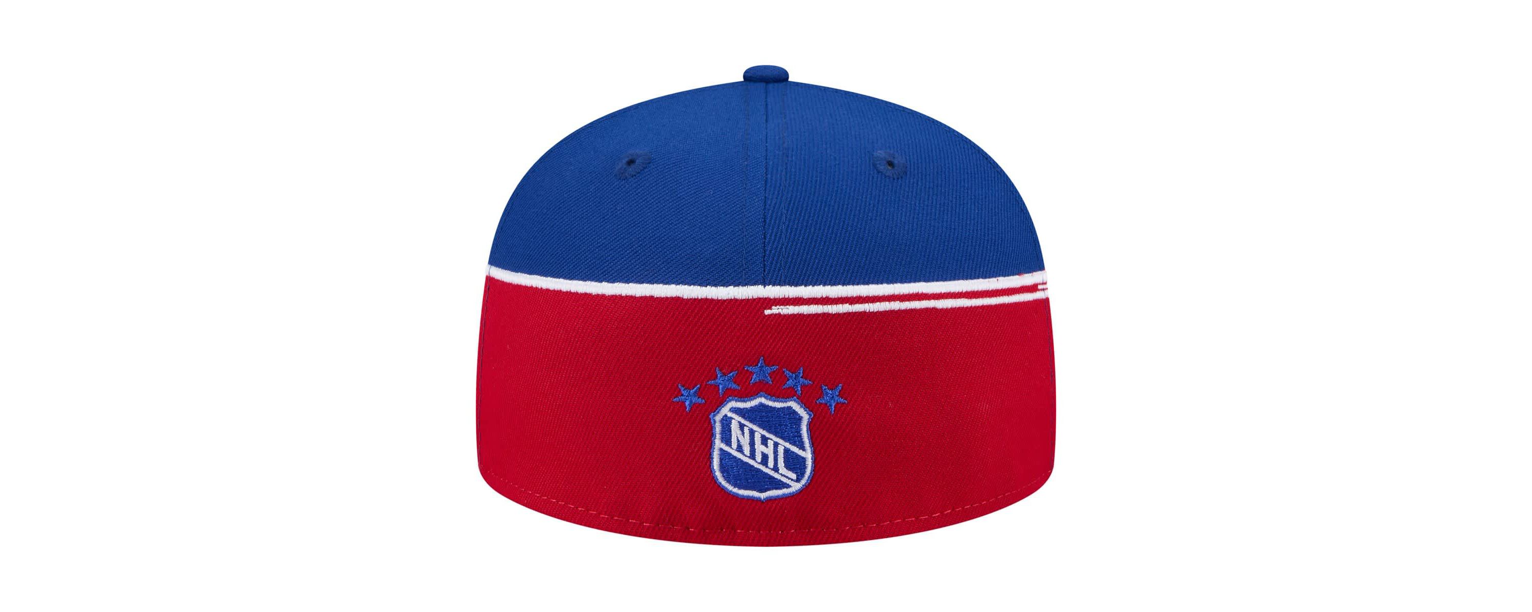 NHL Red/Royal New York Rangers Vintage Color Dip 59FIFTY Fitted Hat
