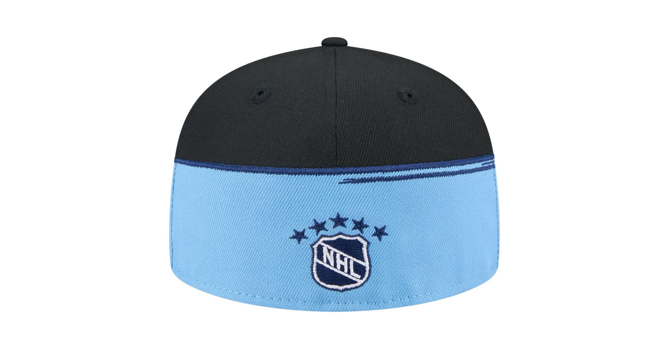 NHL Black/Light Pittsburgh Penguins Vintage Color Dip 59FIFTY Fitted Hat