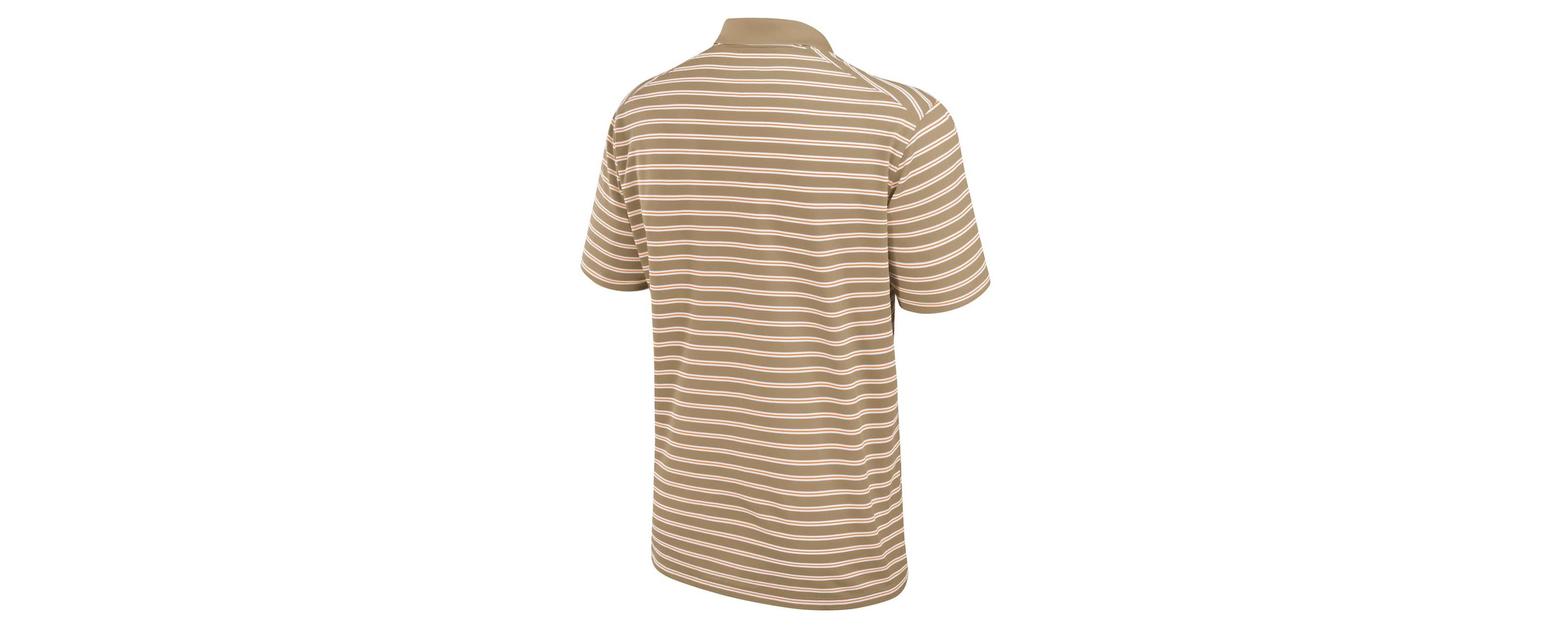 NCAA Nike Tennessee Volunteers Athletic Prep Striped Dri-FIT Polo