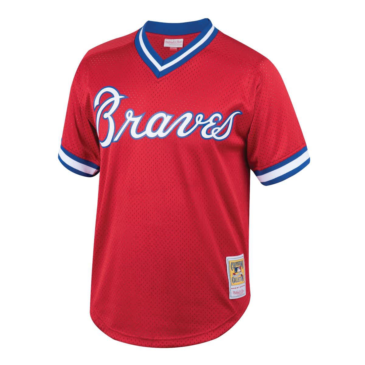 MLB Dale Murphy Atlanta Braves Cooperstown Collection Mesh Batting Practice Jersey