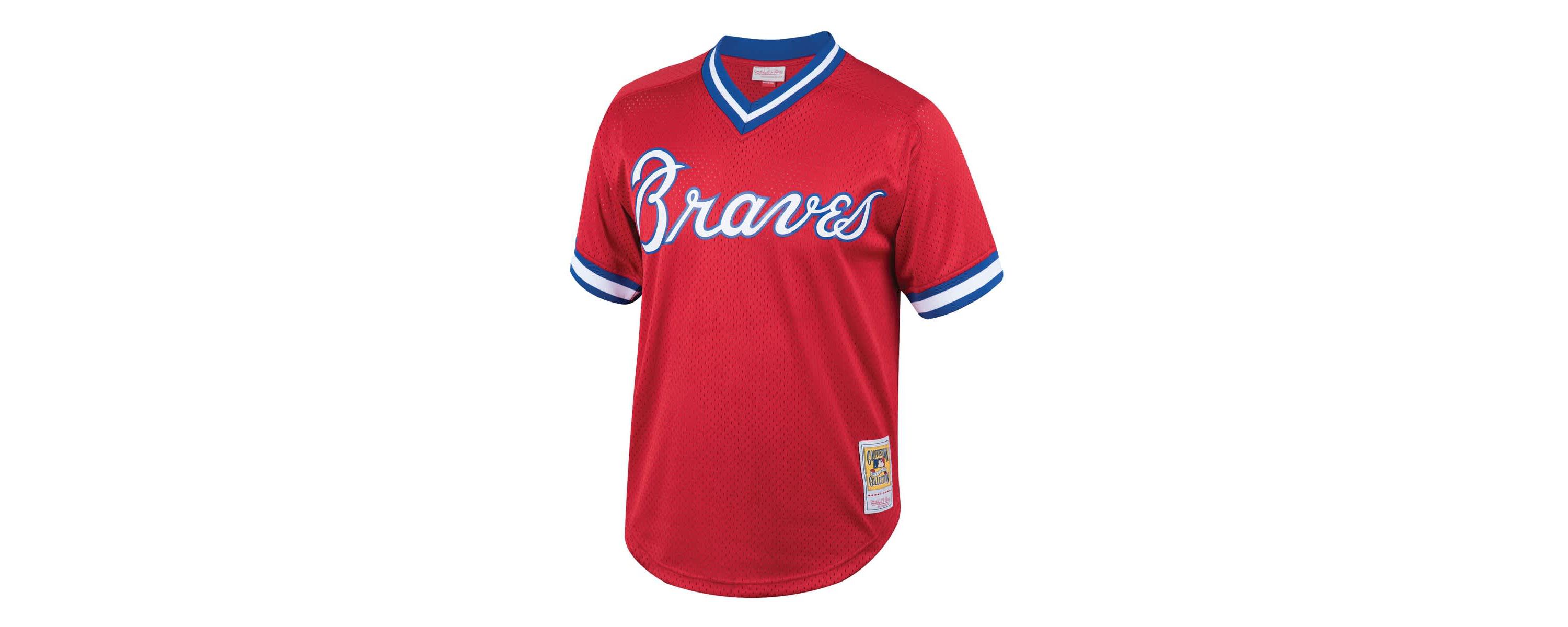 MLB Dale Murphy Atlanta Braves Cooperstown Collection Mesh Batting Practice Jersey