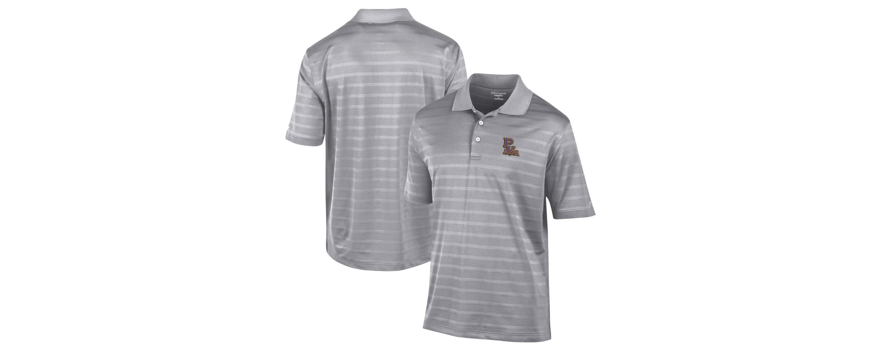 NCAA Prairie View A&M Panthers Textured Solid Polo
