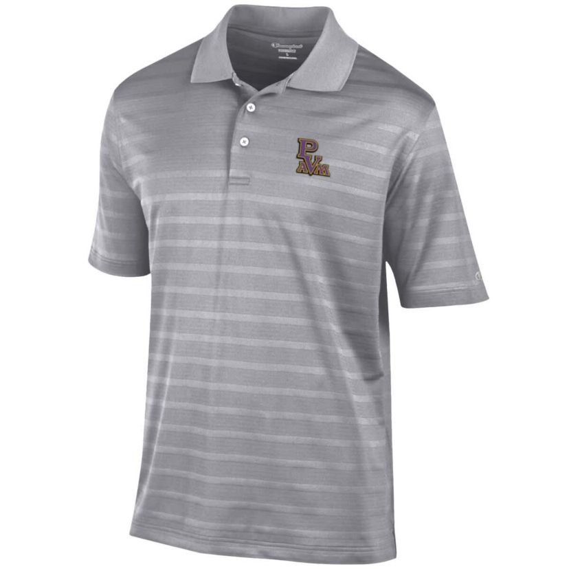 NCAA Prairie View A&M Panthers Textured Solid Polo