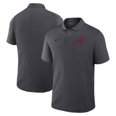 Men's Alabama Crimson Tide NCAA Nike Alabama Tide Primetime Victory Primary Logo Performance Polo, Medium