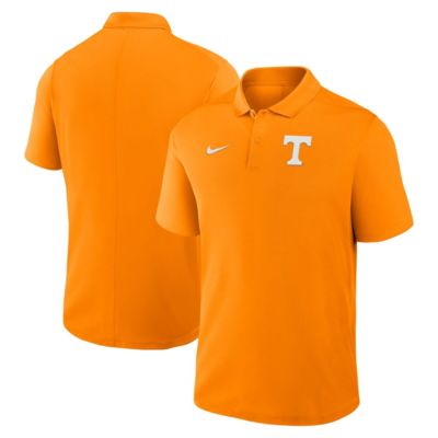 Men's NCAA Nike Tennessee Tennessee Volunteers Primetime Victory Primary Logo Performance Polo, Orange, Small
