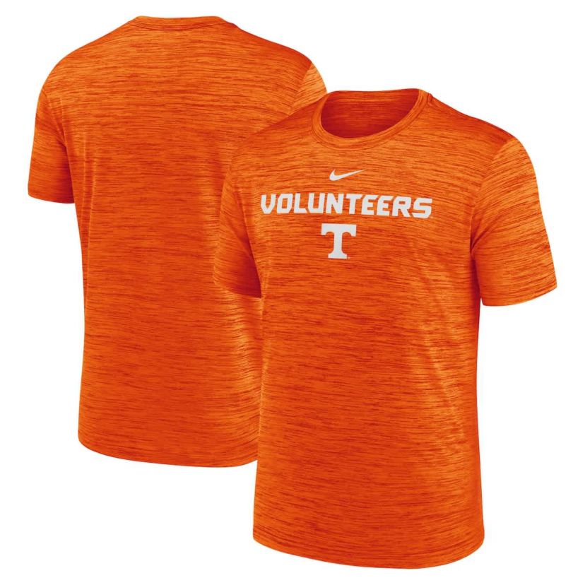 NCAA Nike Tennessee Tennessee Volunteers 2025 Sideline Velocity Dri-FIT T-Shirt
