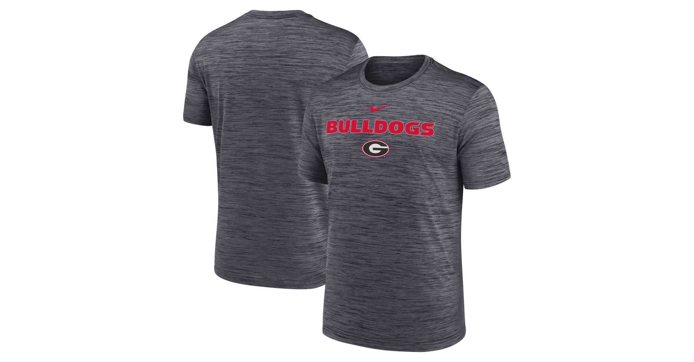 NCAA Nike Georgia Bulldogs 2025 Sideline Velocity Dri-FIT T-Shirt