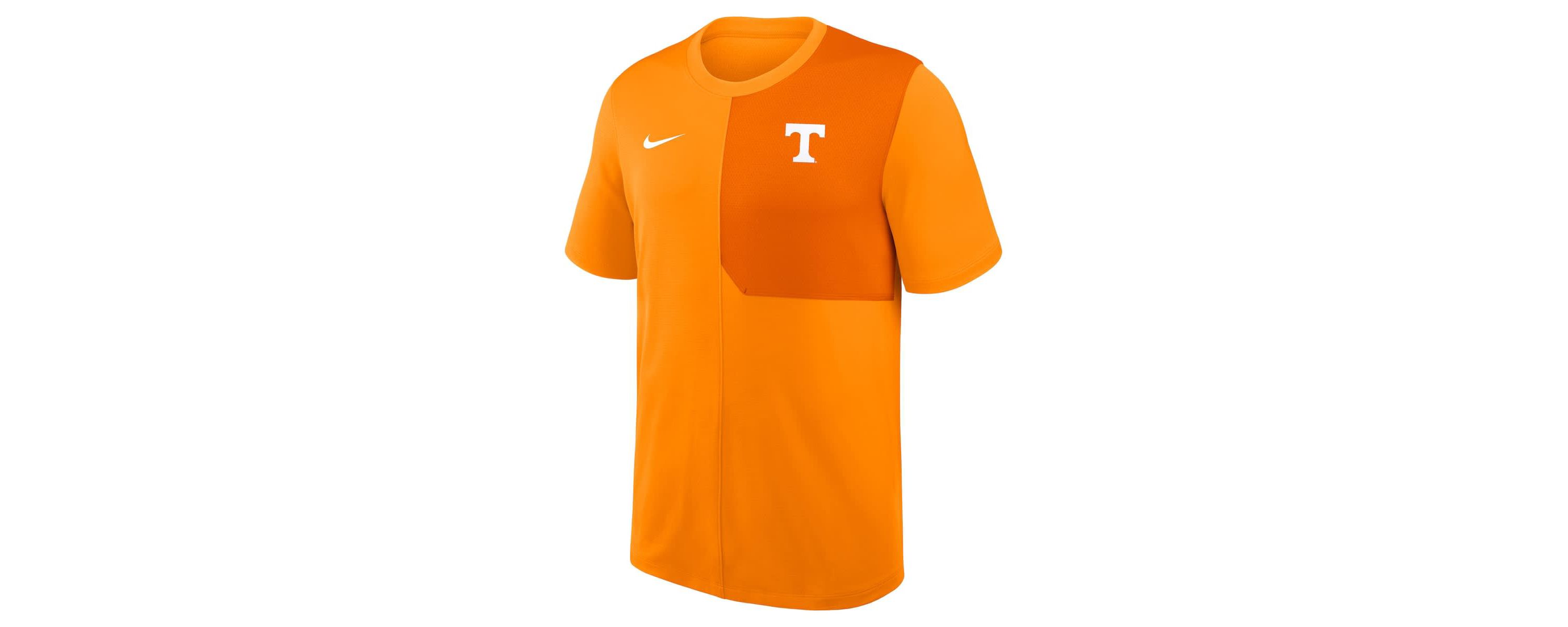 NCAA Nike Tennessee Tennessee Volunteers 2025 Sideline UV Dri-FIT Coach Shirt