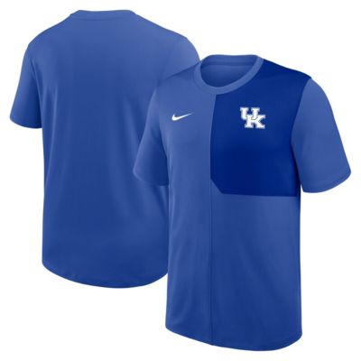 Men's NCAA Nike Kentucky Wildcats 2025 Sideline UV Dri-FIT Coach Shirt, Medium