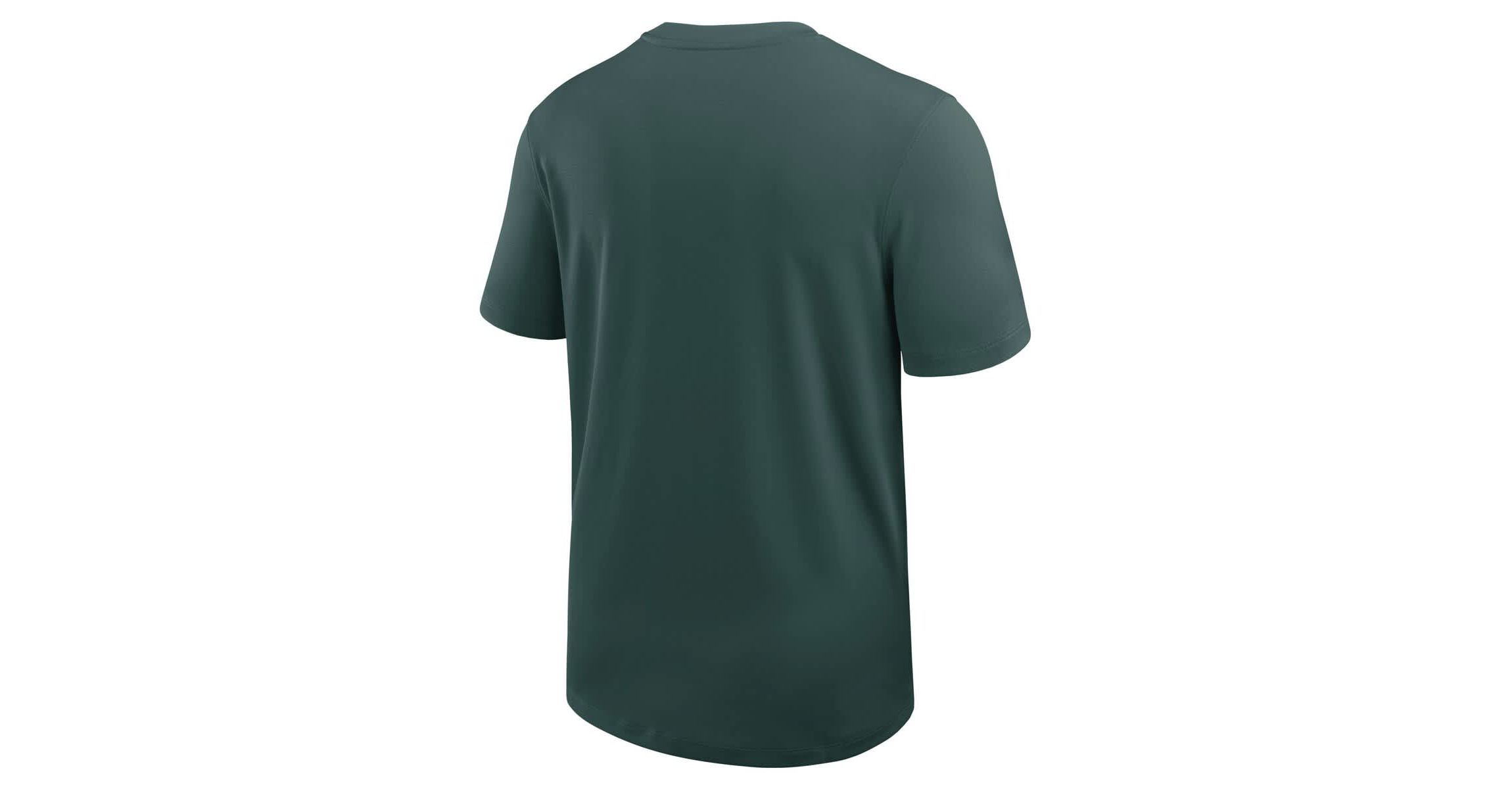 NCAA Nike Michigan State Spartans 2025 Sideline UV Dri-FIT Coach Shirt