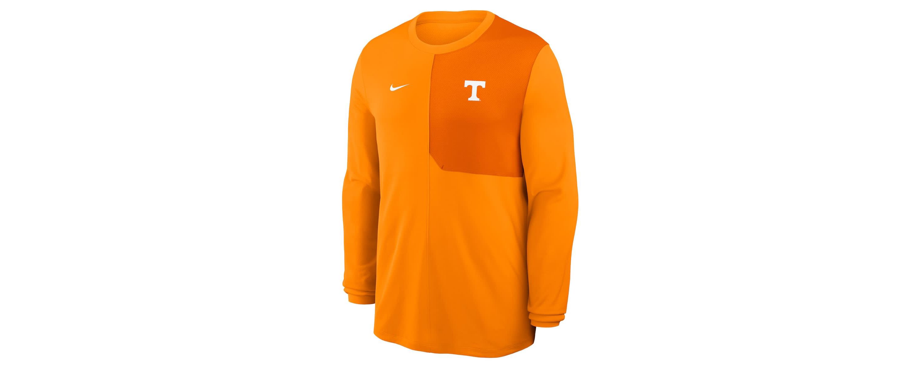 NCAA Nike Tennessee Tennessee Volunteers 2025 Sideline Coach UV Dri-FIT Long Sleeve Shirt
