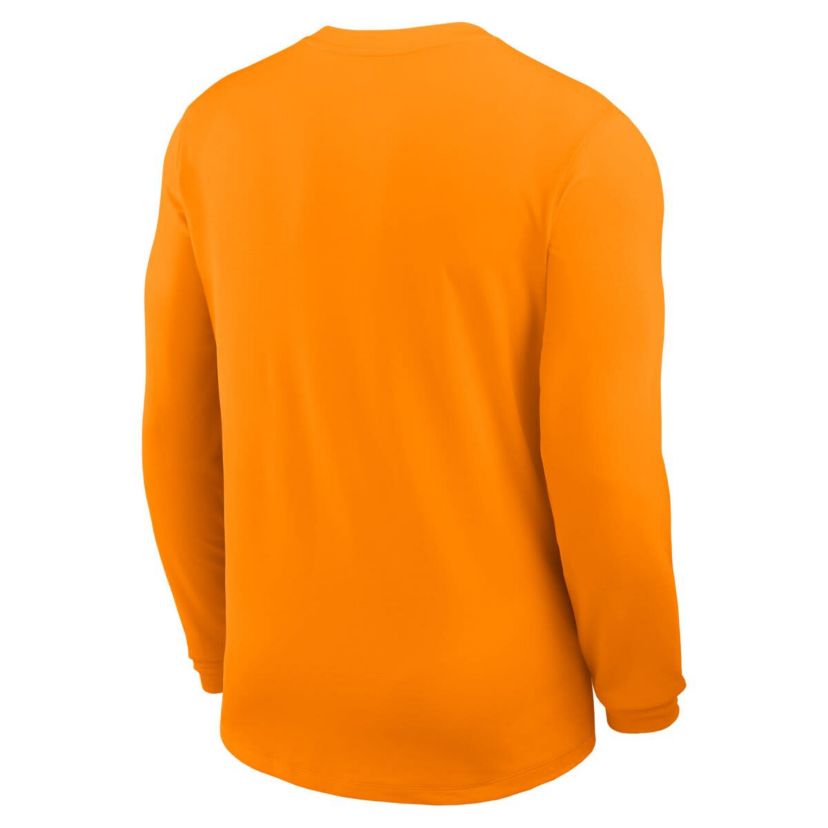 NCAA Nike Tennessee Tennessee Volunteers 2025 Sideline Coach UV Dri-FIT Long Sleeve Shirt