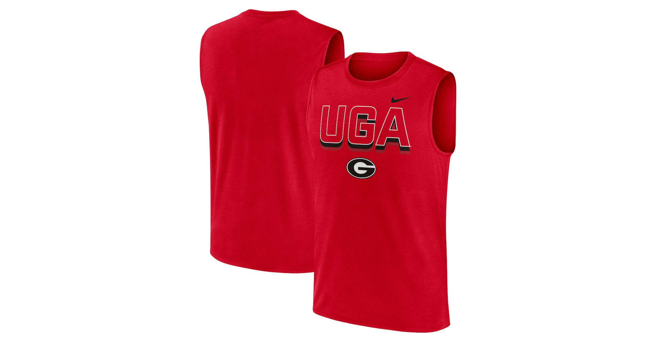NCAA Nike Georgia Bulldogs Primetime Tricode Legend Dri-FIT Tank Top