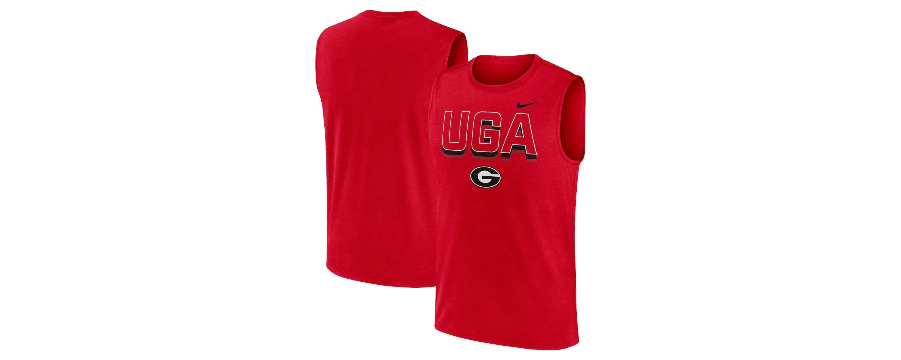 NCAA Nike Georgia Bulldogs Primetime Tricode Legend Dri-FIT Tank Top