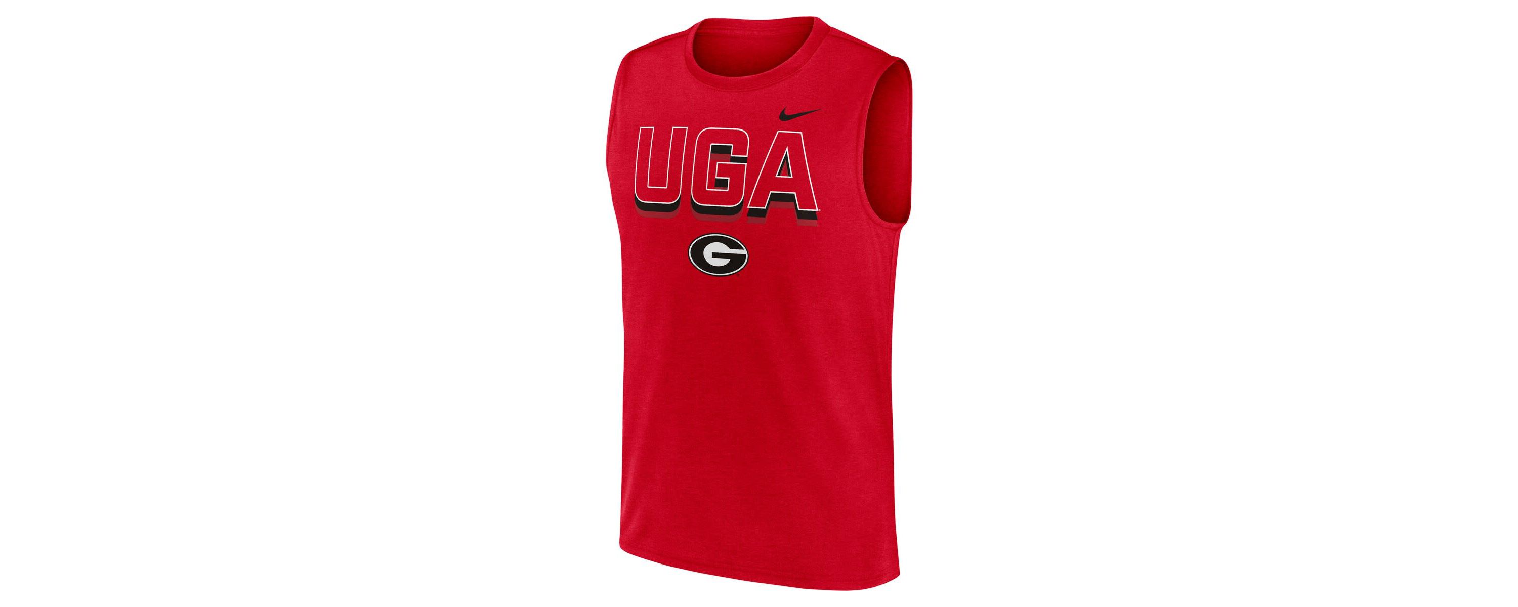 NCAA Nike Georgia Bulldogs Primetime Tricode Legend Dri-FIT Tank Top