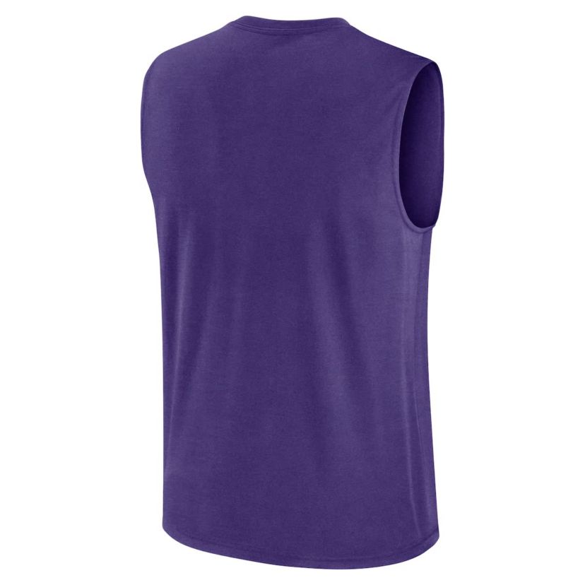 NCAA Nike LSU Tigers Primetime Tricode Legend Dri-FIT Tank Top