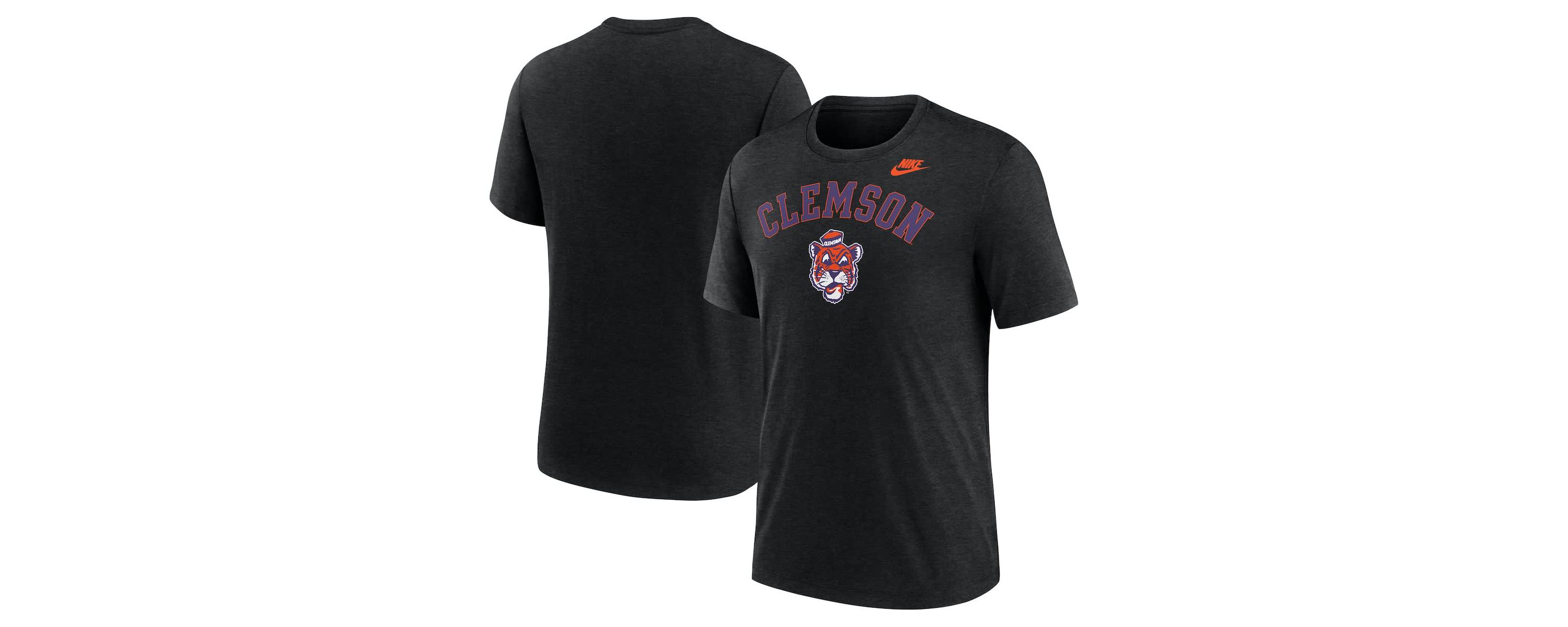NCAA Nike Clemson Tigers Legacy Arch Tri-Blend T-Shirt