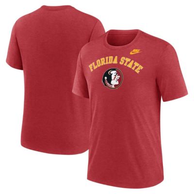 Men's NCAA Nike Florida State Seminoles Legacy Arch Tri-Blend T-Shirt, Large