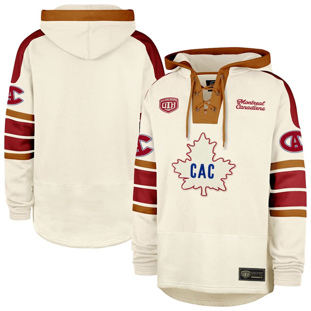 '47 NHL Montreal Canadiens Line Lacer Pullover Hoodie | Belk